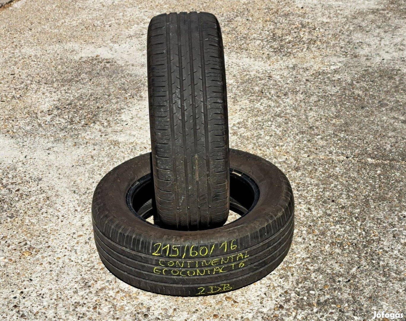 2db 215/60 R16 Continental Ecocontact 6 nyári gumi 215/60R16
