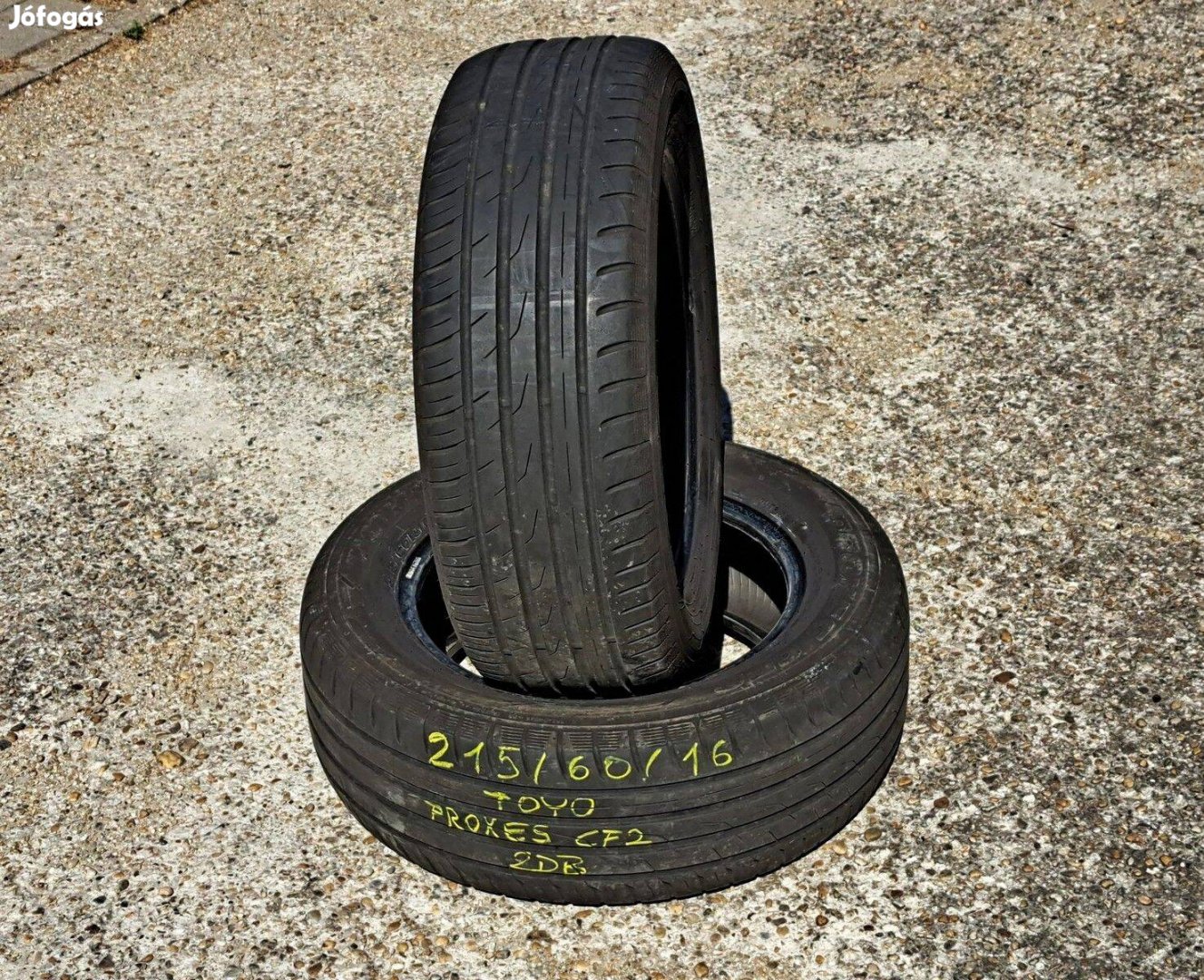 2db 215/60 R16 Toyo nyári gumi 215/60R16