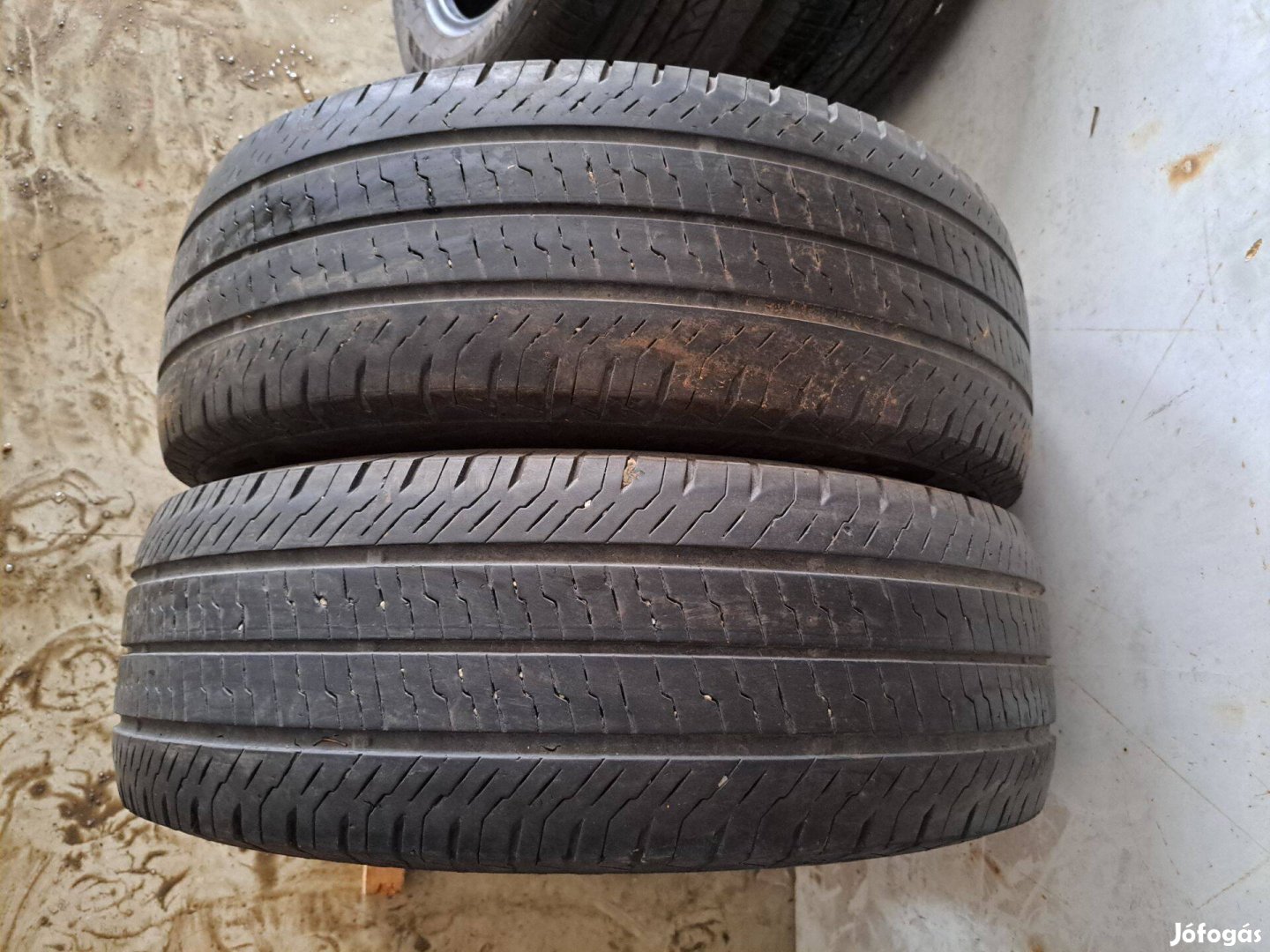 2db 215/65 R16C Continental Vancontact Eco nyári teherautó gumi eladó!