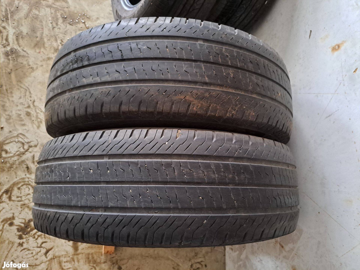 2db 215/65 R16C Continental Vancontact Eco nyári teherautó gumi eladó!