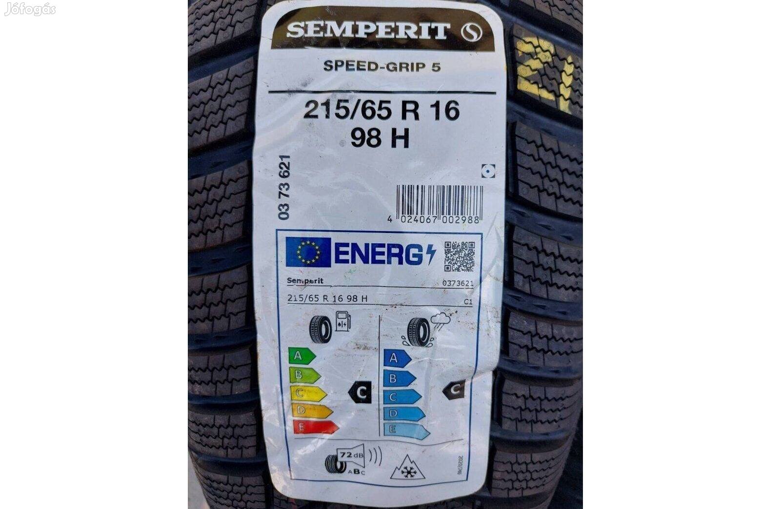 2db 215/65 r16 Semperit Speedgrip5,,Évjarat2022/24 36000Ft/db