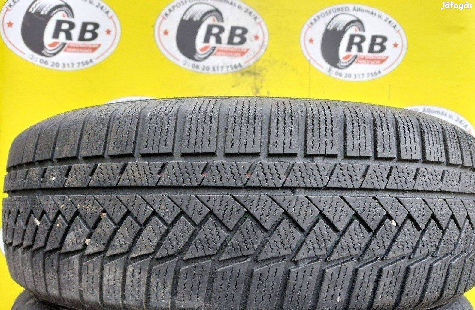 2db 215/65 r17 Continental téli 2018 5,2mm 12000Ft/db
