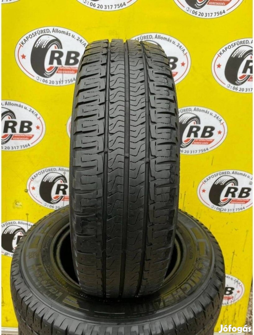 2db 215/70 r15C Michelin nyári 2019, 8,4mm, 25000ft/db