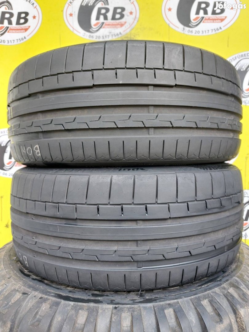 2db 225/35 r19 Continental Sportcontact6,,Évjárat2020,,6mm,,27500/db