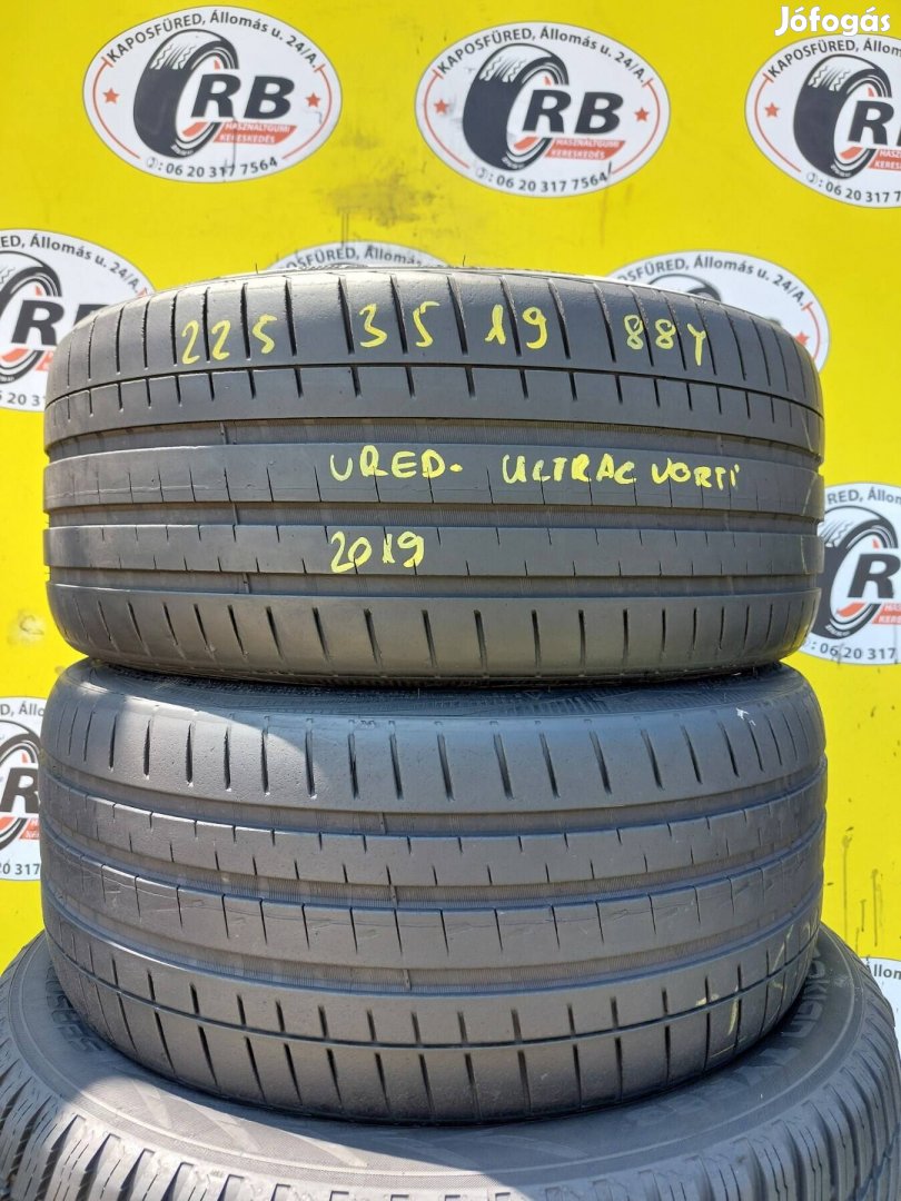 2db 225/35 r19 Vredestein Ultrac Vorti,,Évjárat2019,,5mm,,14000/db