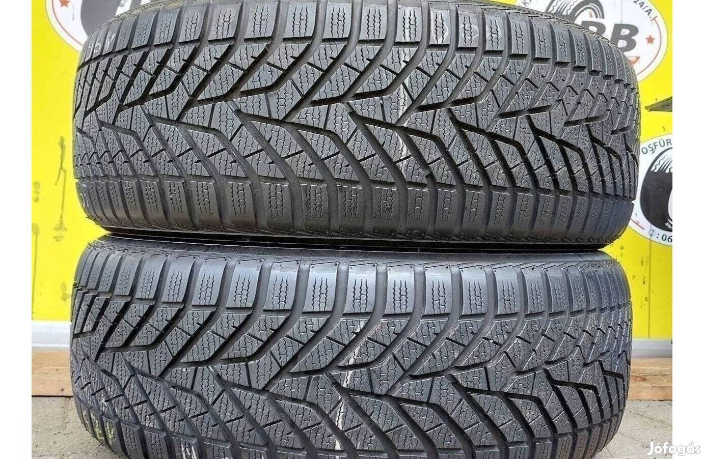 2db 225/45 r19 yokohama téli 7.5mm 2019 32500ft/db