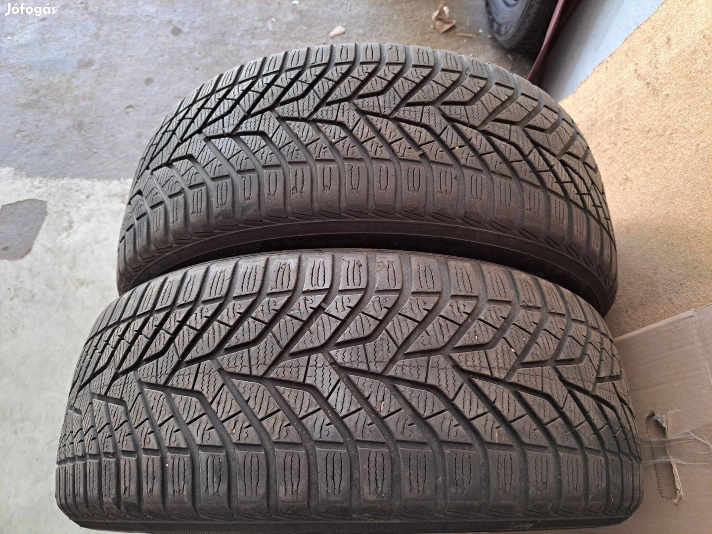 2db 225/55 R17 Yokohama W.drive permvédős Téli gumi eladó!!!