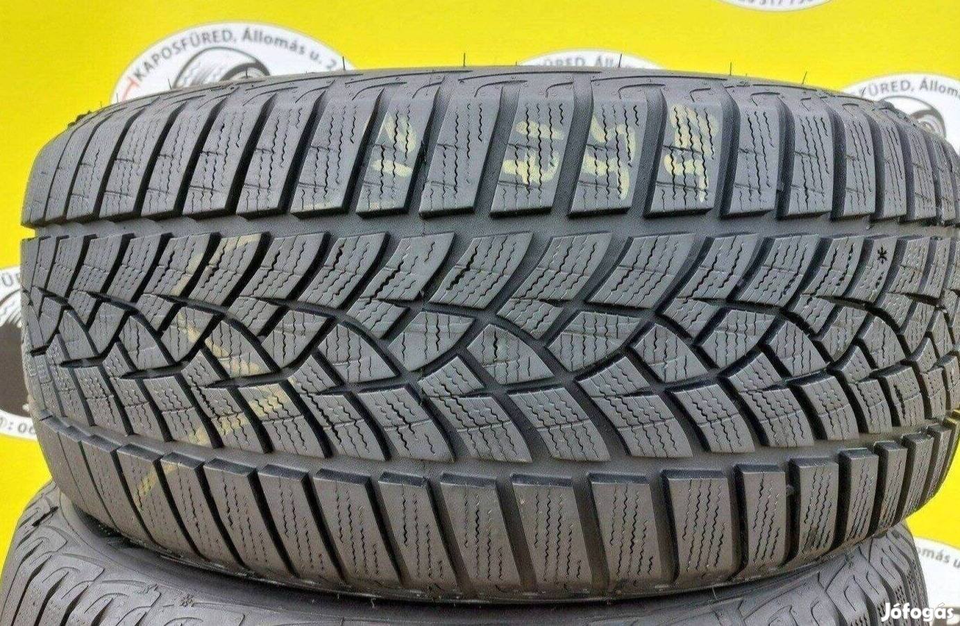 2db 225/55 r17 Goodyear téli 2021 7,5mm 25000ft/db