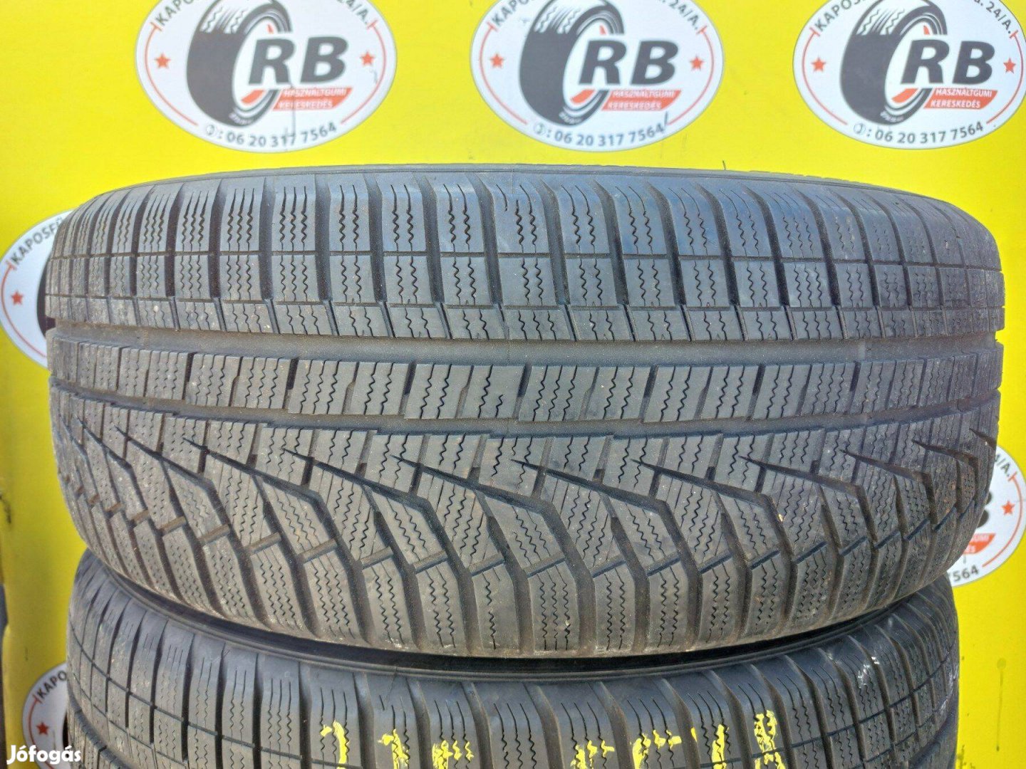 2db 225/55 r18 Hankook téli gumi 2019 5,5mm 14000ft/db