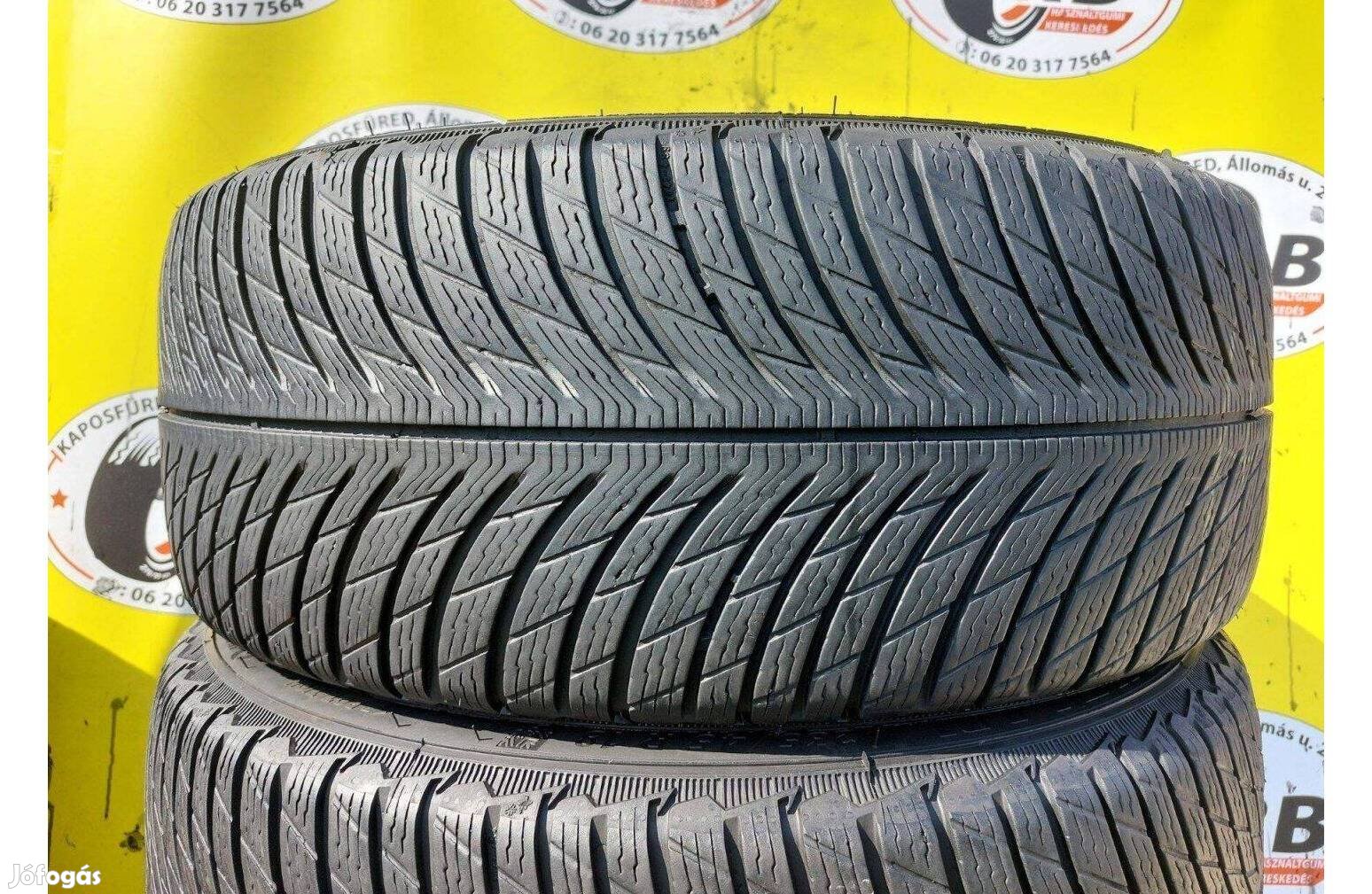 2db 235/45 r18 Michelin Alpin5,,Évjárat2022,,5mm 17 500 Ft/db