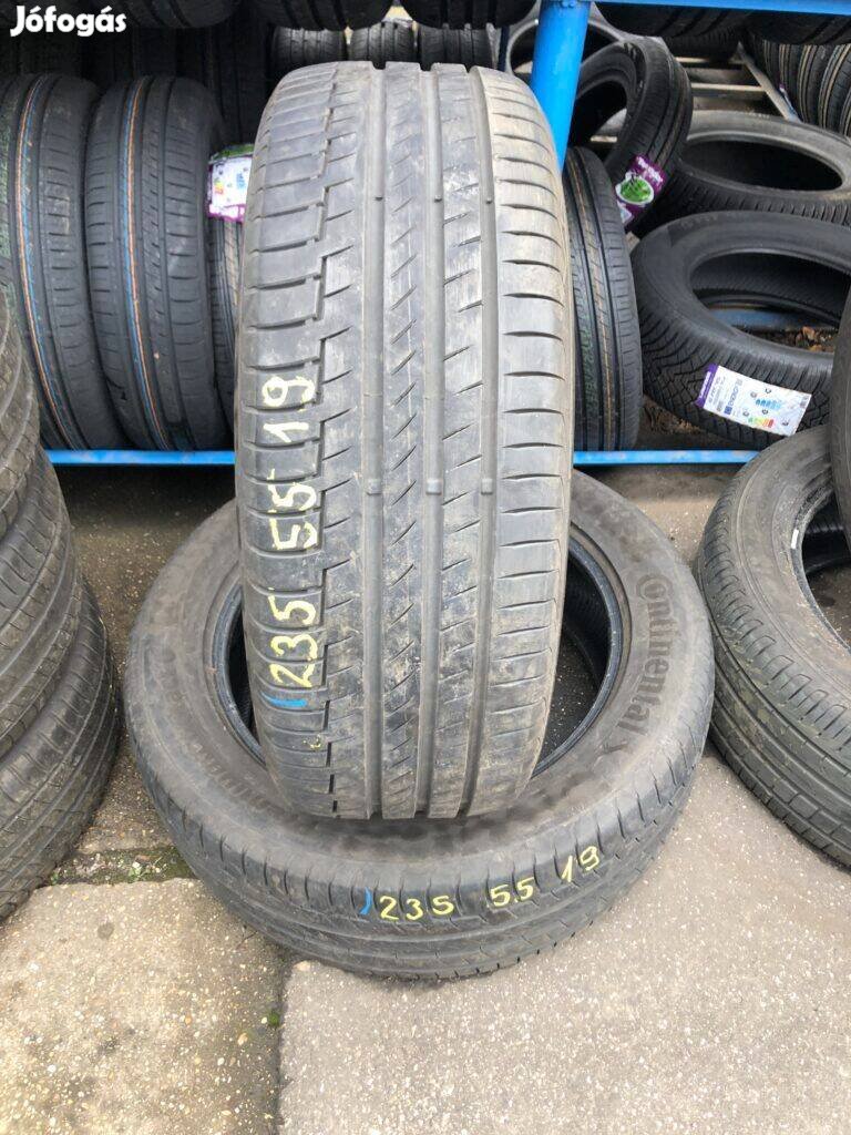 2db 235/55×19 Continental nyári gumiabroncs. (*3633932*)