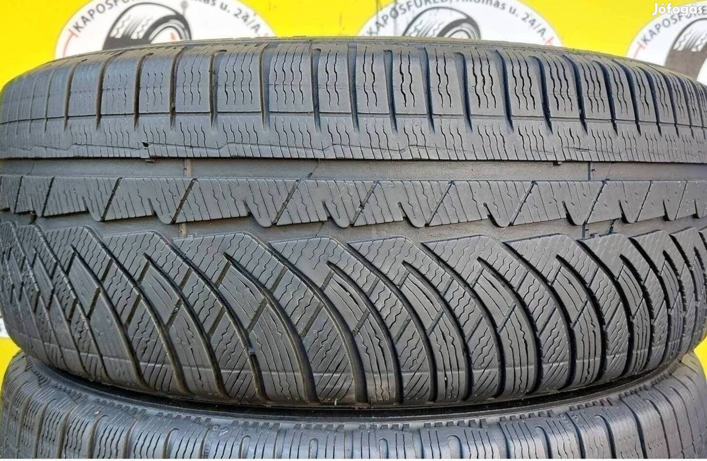 2db 235/55 r17 Michelin téli 2017 5.5mm,, 7500ft/db