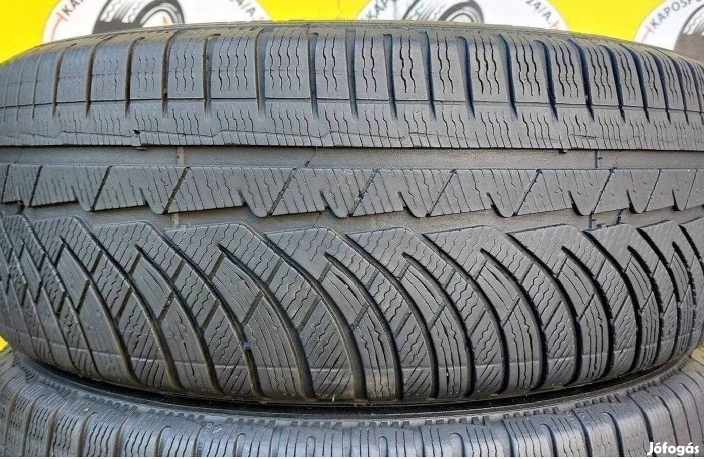 2db 235/55 r17 Michelin téli 2017 5.5mm,, 7500ft/db