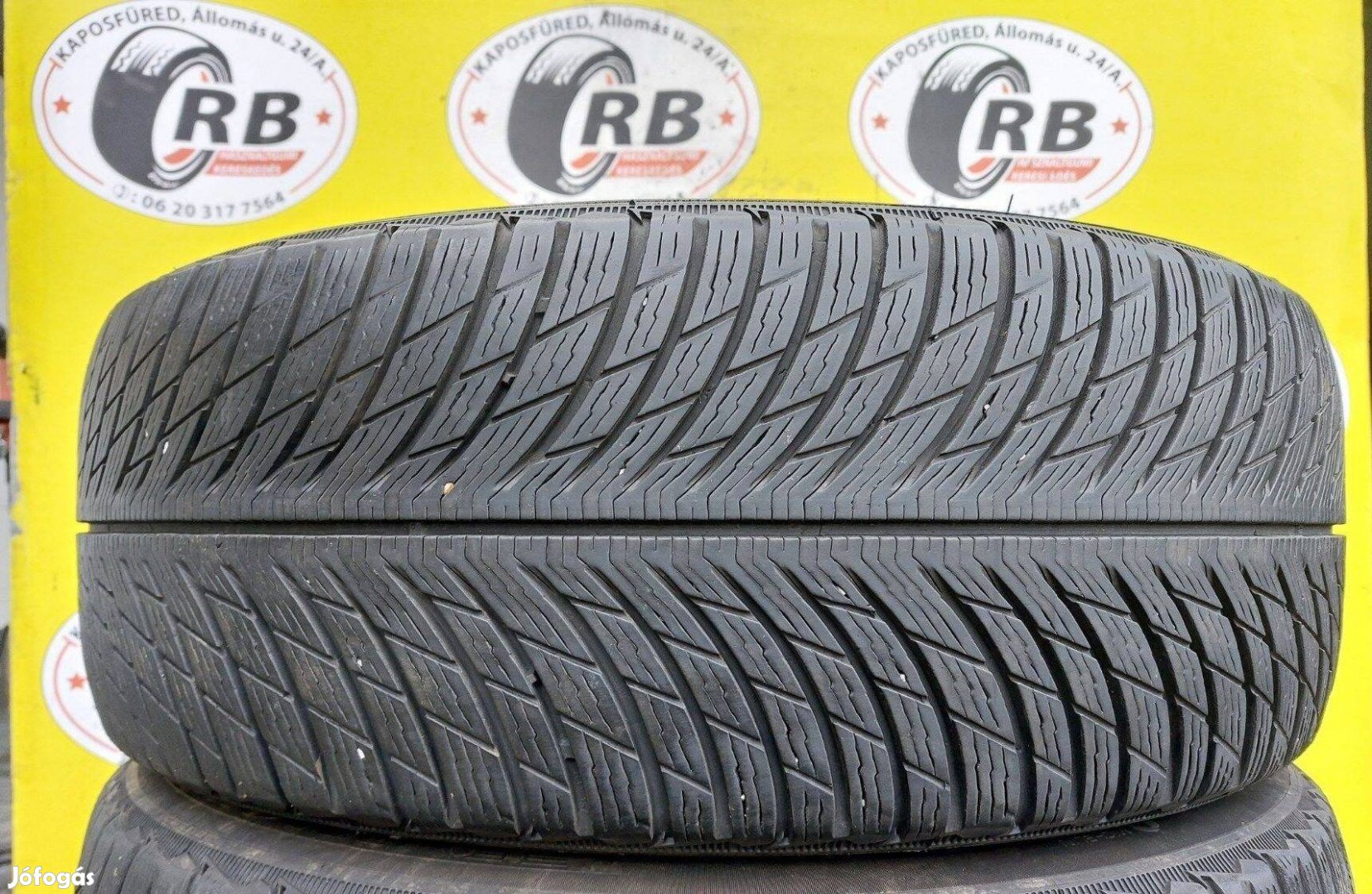 2db 235/55 r18 Michelin téli 2021 6mm 15000Ft/db