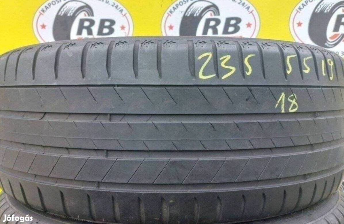 2db 235/55 r19 Michelin nyári 2018 4,5mm, 10000ft/db