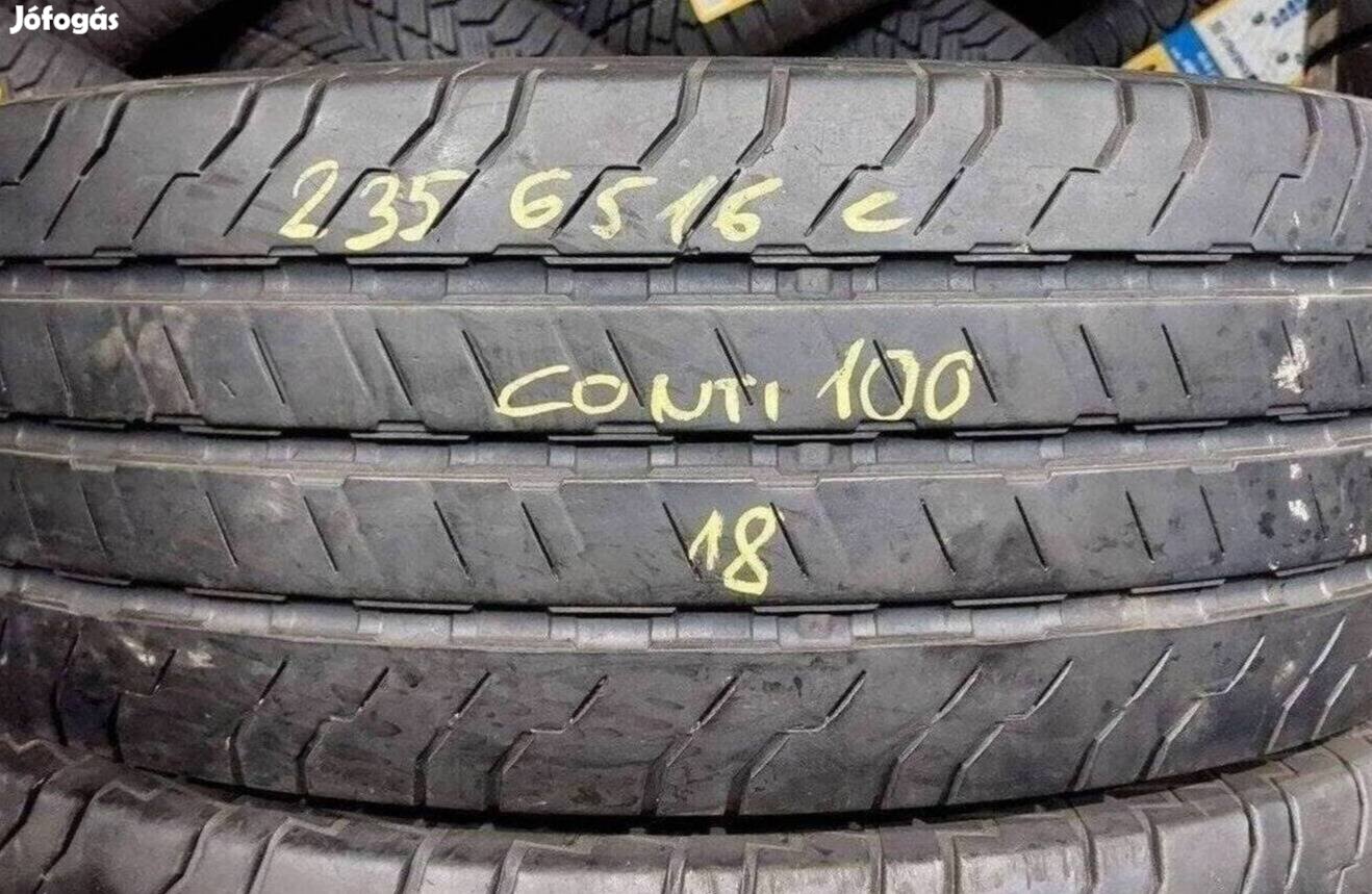 2db 235/65 r16 C continental Vancontact100 nyári 2018 6mm,,12500ft/db