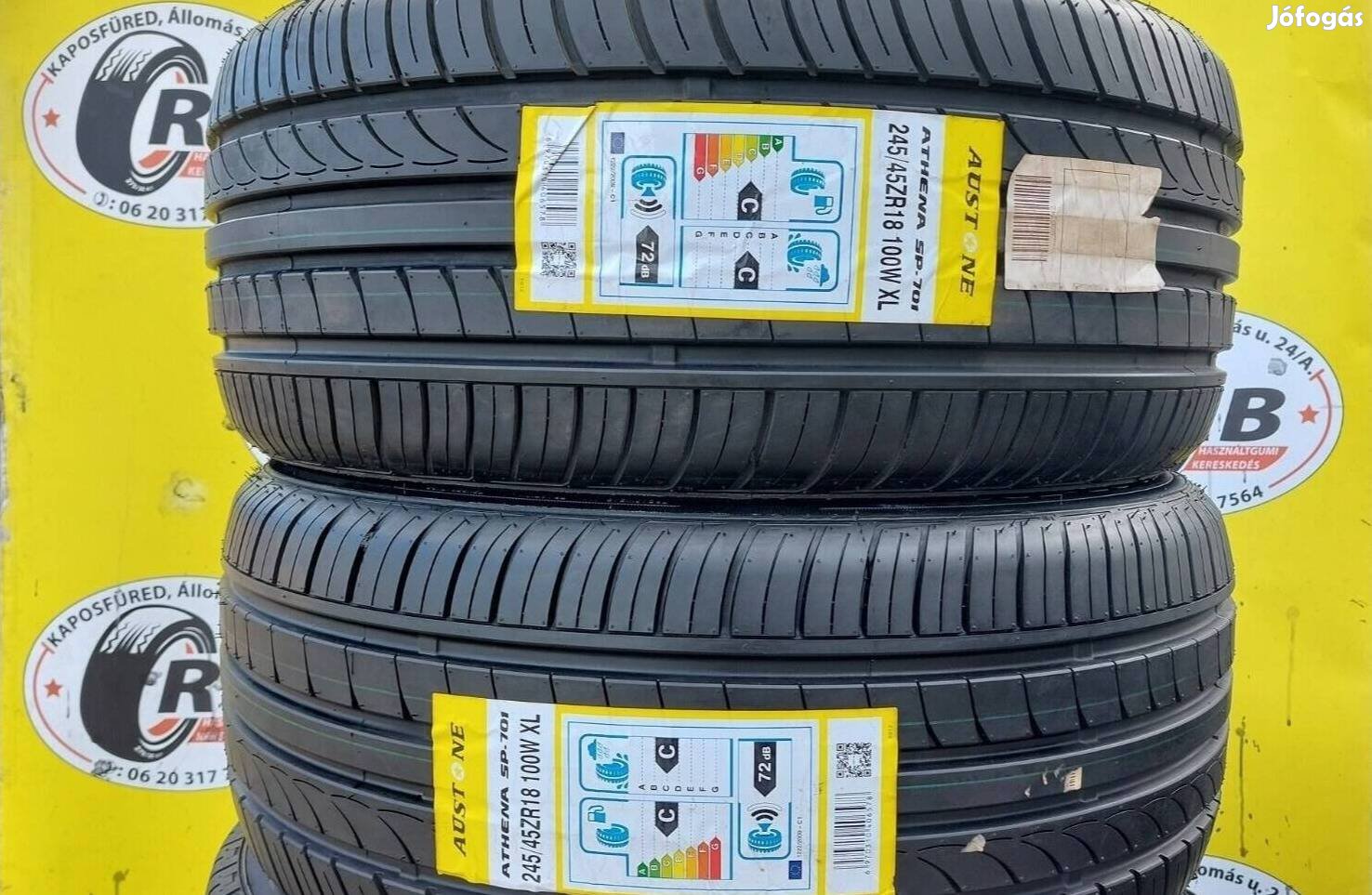 2db 245/45 r18 Austone Nyárigumi,,Évjárat2020