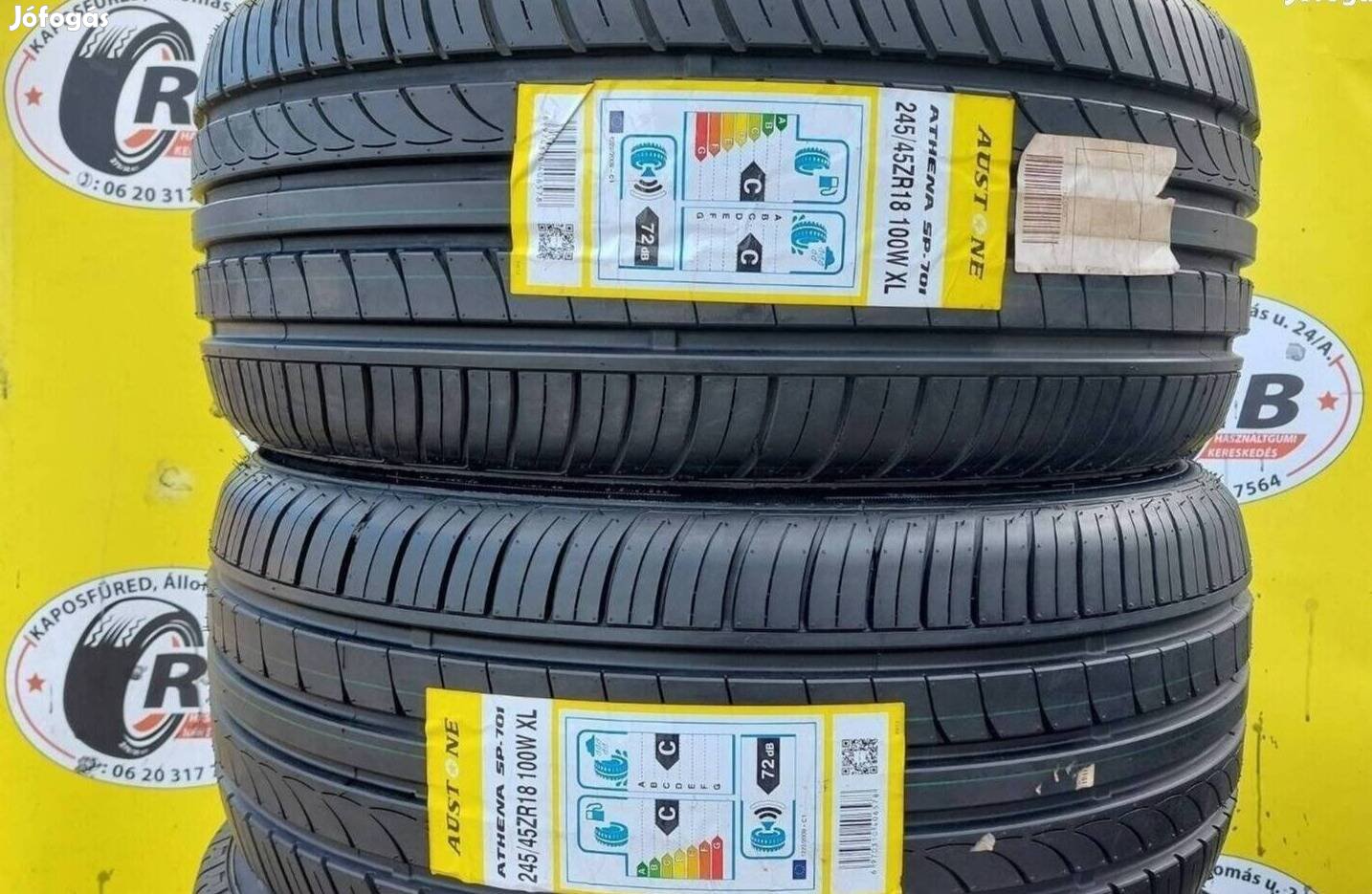 2db 245/45 r18 Austone Nyárigumi,,Évjárat 2020 24 000 Ft/db