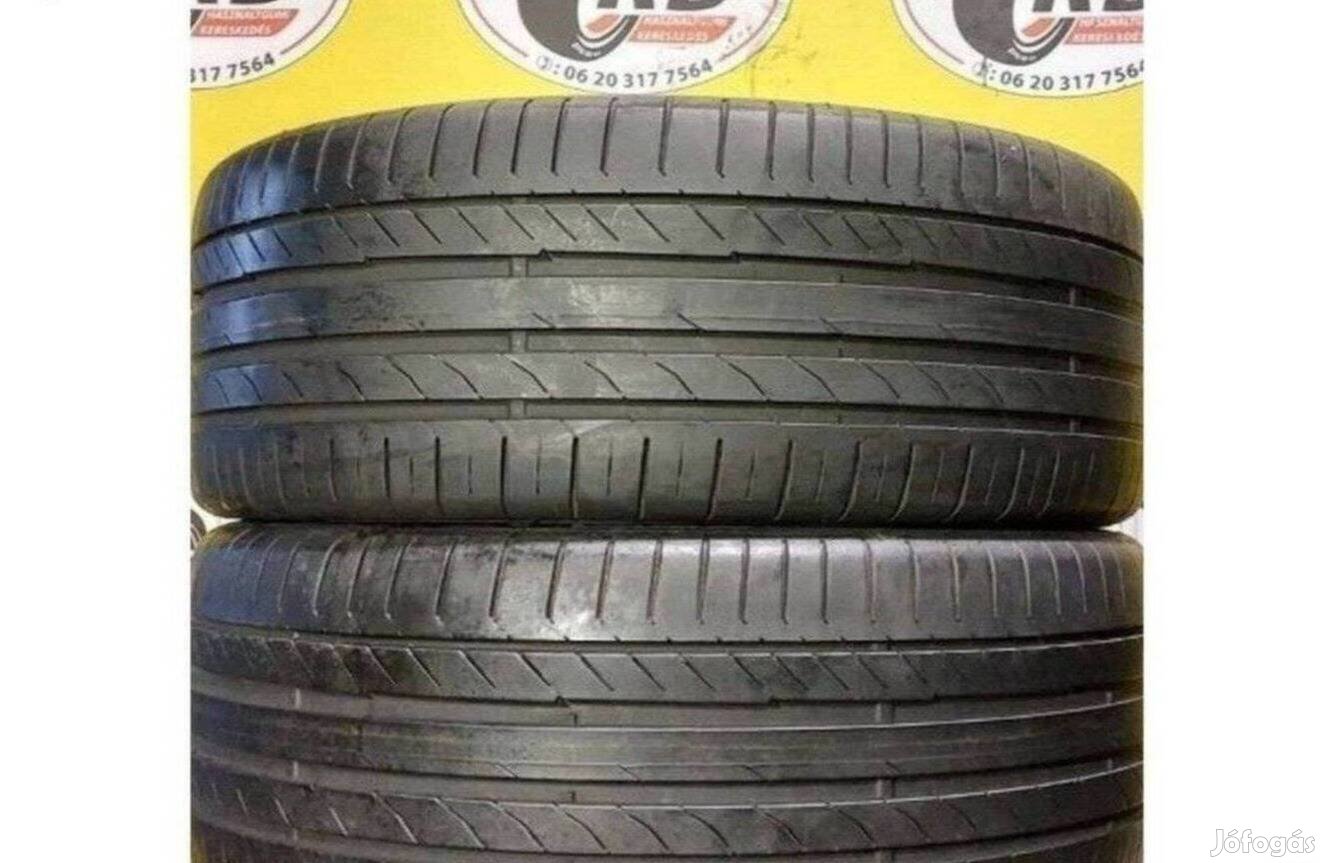 2db 245/45 r19 Continental Sportcontact5,,Évj2016,,5.5mm 10000ft/db