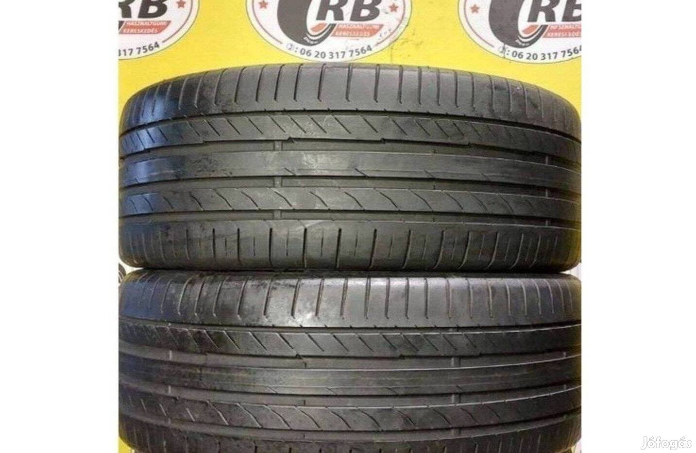 2db 245/45 r19 Continental Sportcontact5,,Évj2016,,5.5mm 10000ft/db