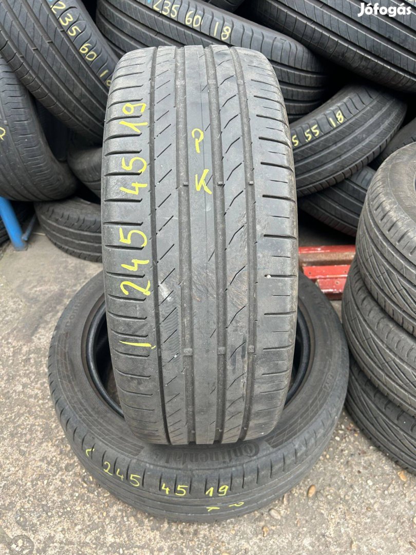 2db 245/45x19 Continental nyári gumiabroncs. (3677827)