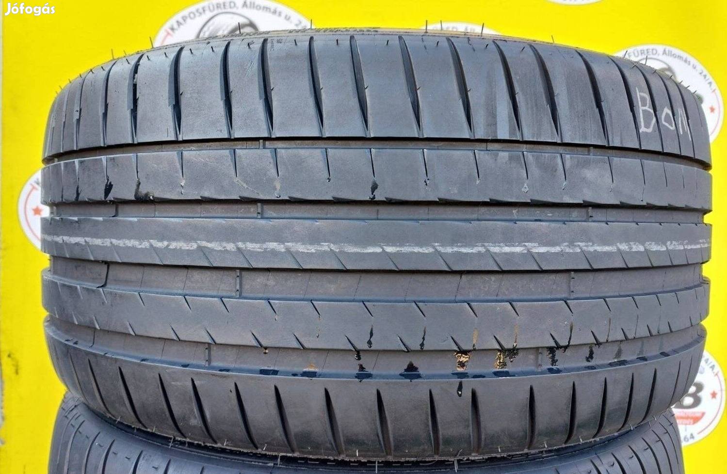 2db 255/35 r19 Michelin,Évjárat:2017-18 ,6,8mm 35000ft/db