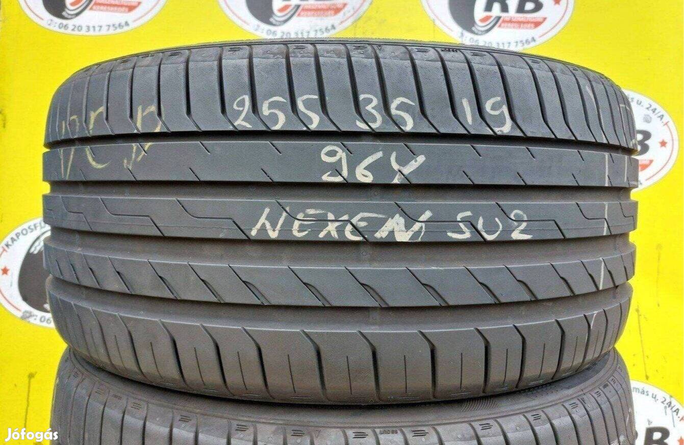 2db 255/35 r19 Nexen nyári gumi 2020-22 7mm 22500ft/db