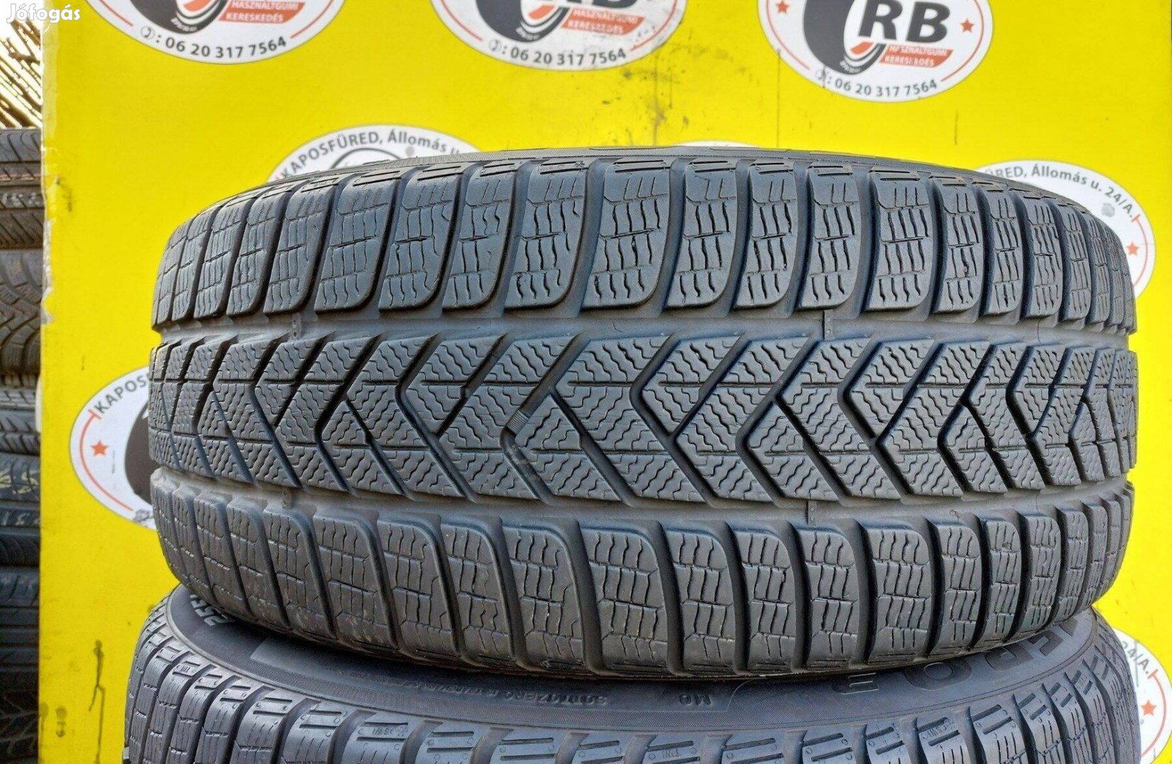 2db 255/45 r19 Pirelli MO téli 2022 6,6mm 30000ft/db