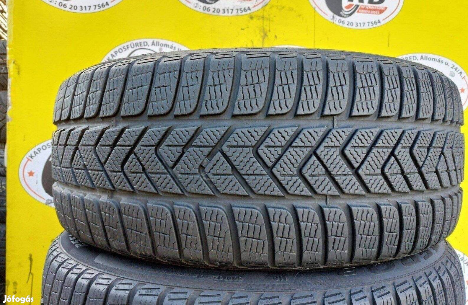 2db 255/45 r19 Pirelli MO téli 2022 6,6mm 30000ft/db