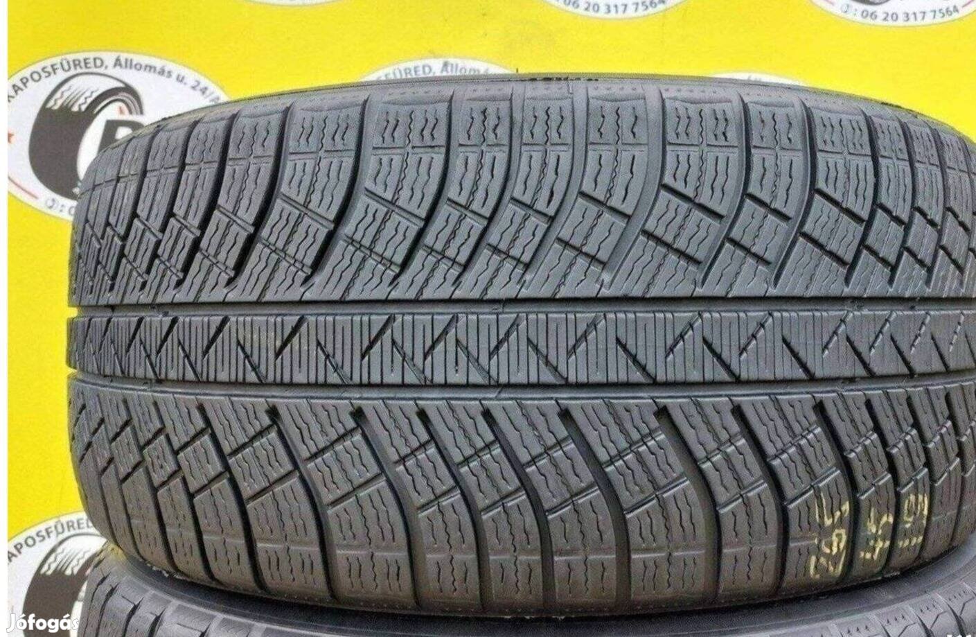 2db 265/45 r19 Michelin Pilot Alpin PA4 téli 2020 6mm 25000ft/db