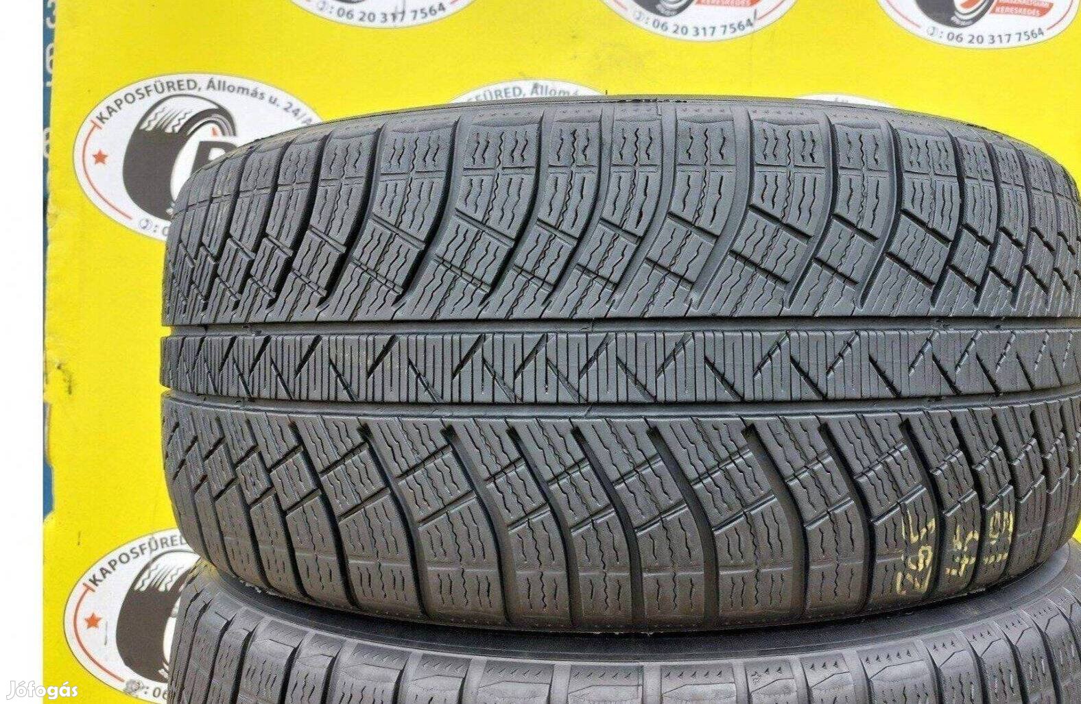 2db 265/45 r19 Michelin téli 2020 6mm 25000ft/db