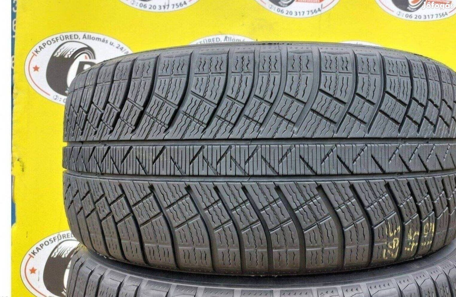 2db 265/45 r19 Michelin téli 2020 6mm 25000ft/db