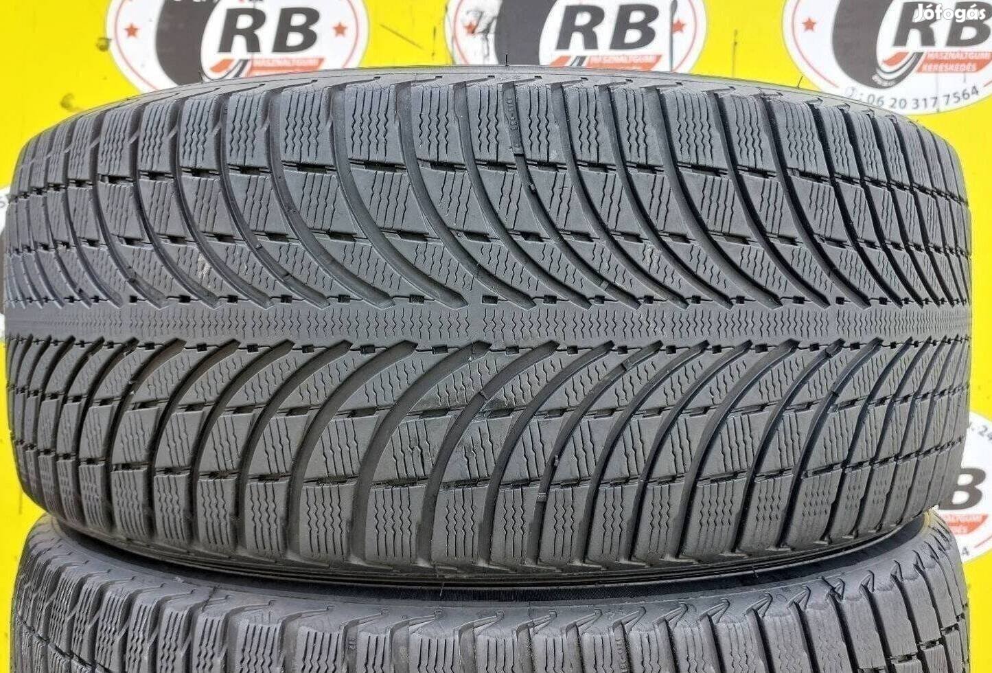 2db 265/45 r21 Michelin téli 2018 5.5mm,, 17500ft/db