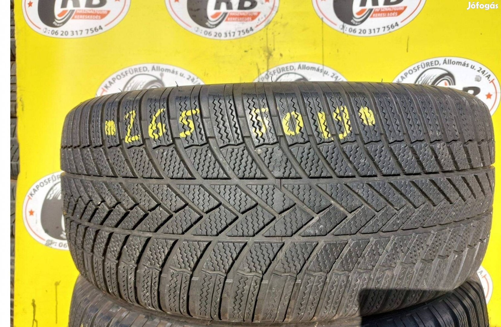 2db 265/50 r19 Bridgestone téli gumi 2021 6mm 35000ft/db