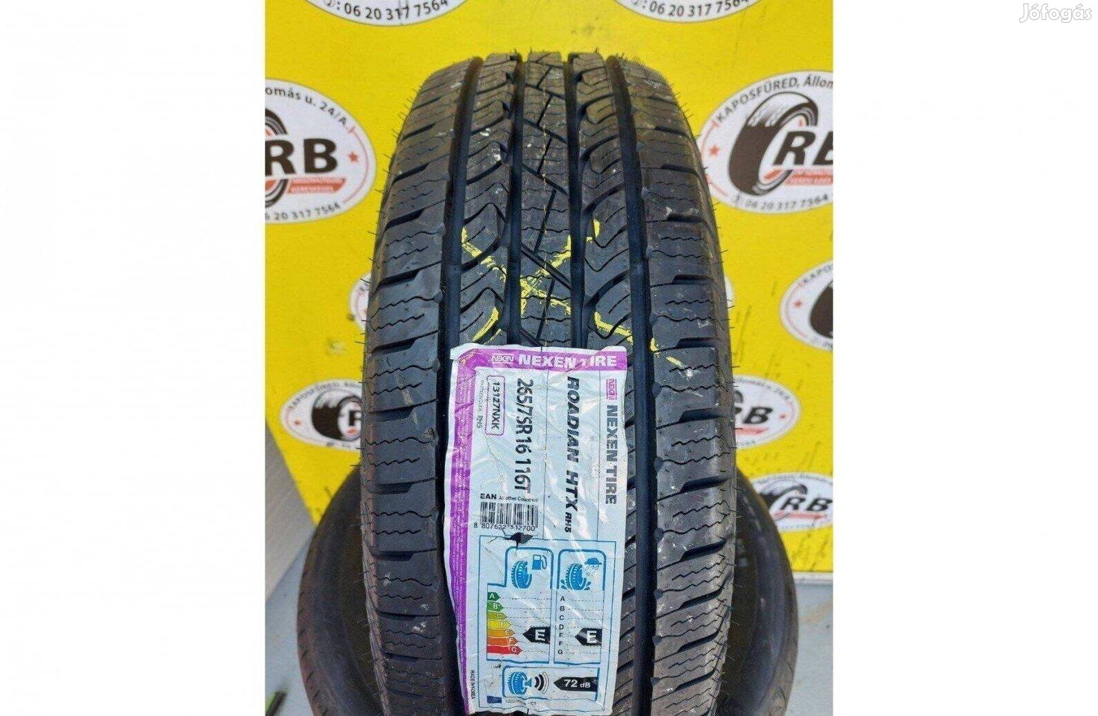 2db 265/75 r16 Új Nexen nyári 2018 32500 Ft/db