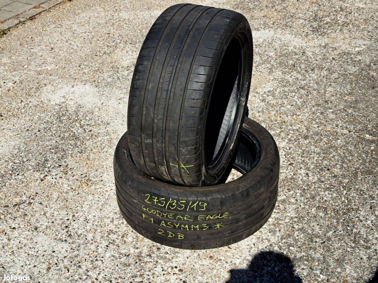 2db 275/35 R19 Goodyear nyári gumi 275/35R19 Drift