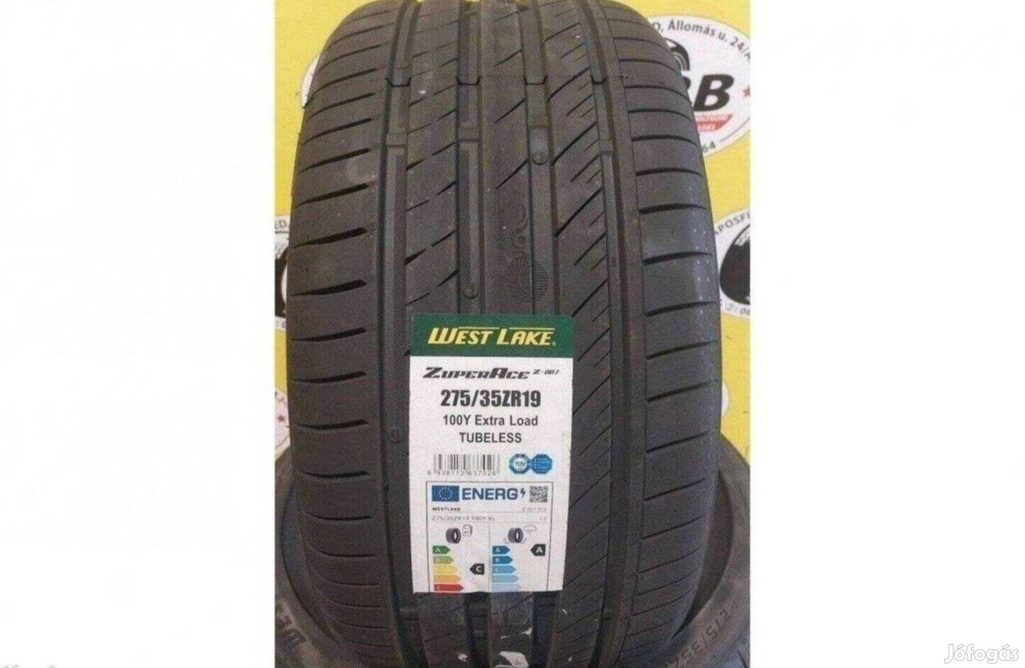 2db 275/35 r19 westlake nyári 2023 37500 Ft/db