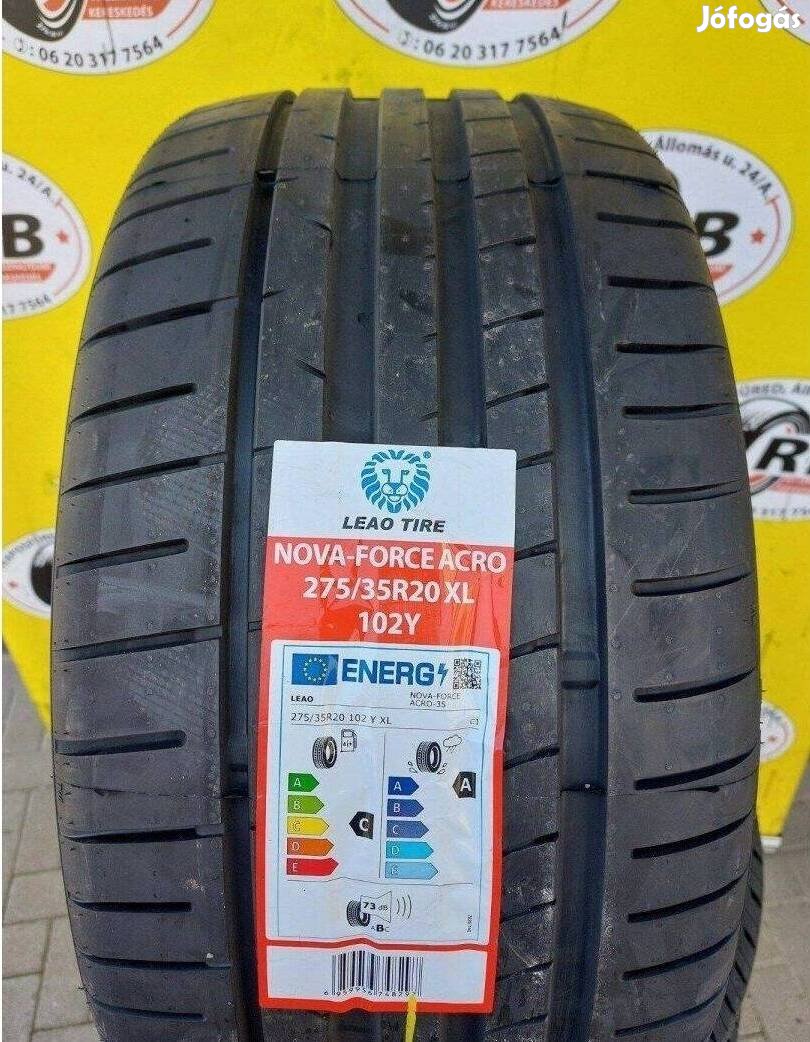 2db 275/35 r20 Új Leao nyári gumi 36000 Ft/db