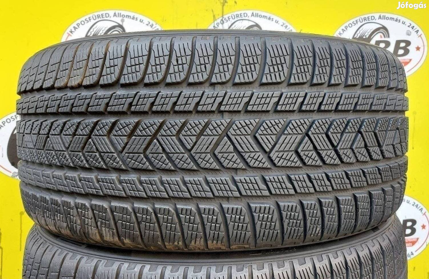 2db 275/35 r22 Pirelli téli 2020 7mm 60000ft/db