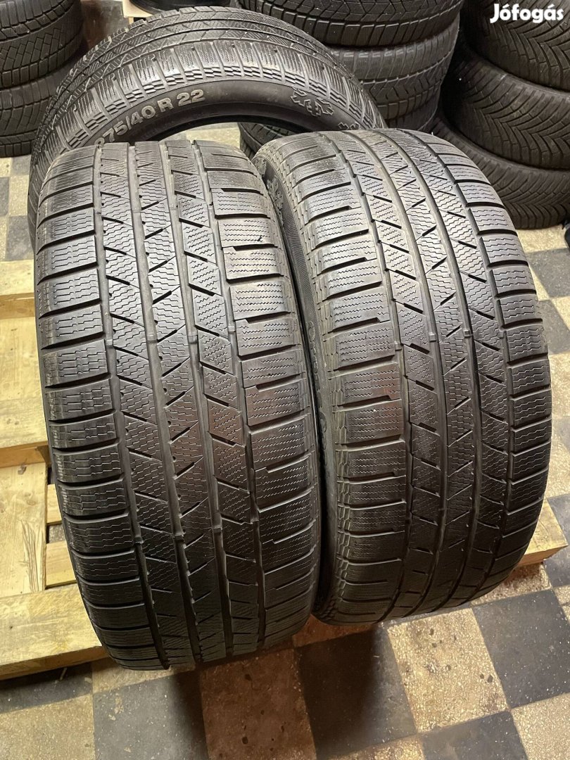 2db 275/40 R22 Continental Crosscontact Winter téli gumi 