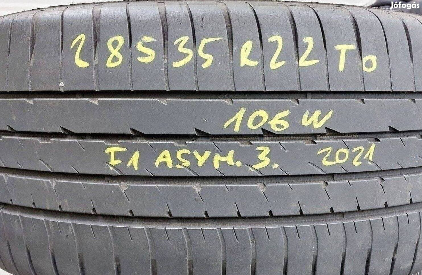 2db 285/35 r22 Goodyear nyári (TO ) 2021 6.5mm 40000ft/db