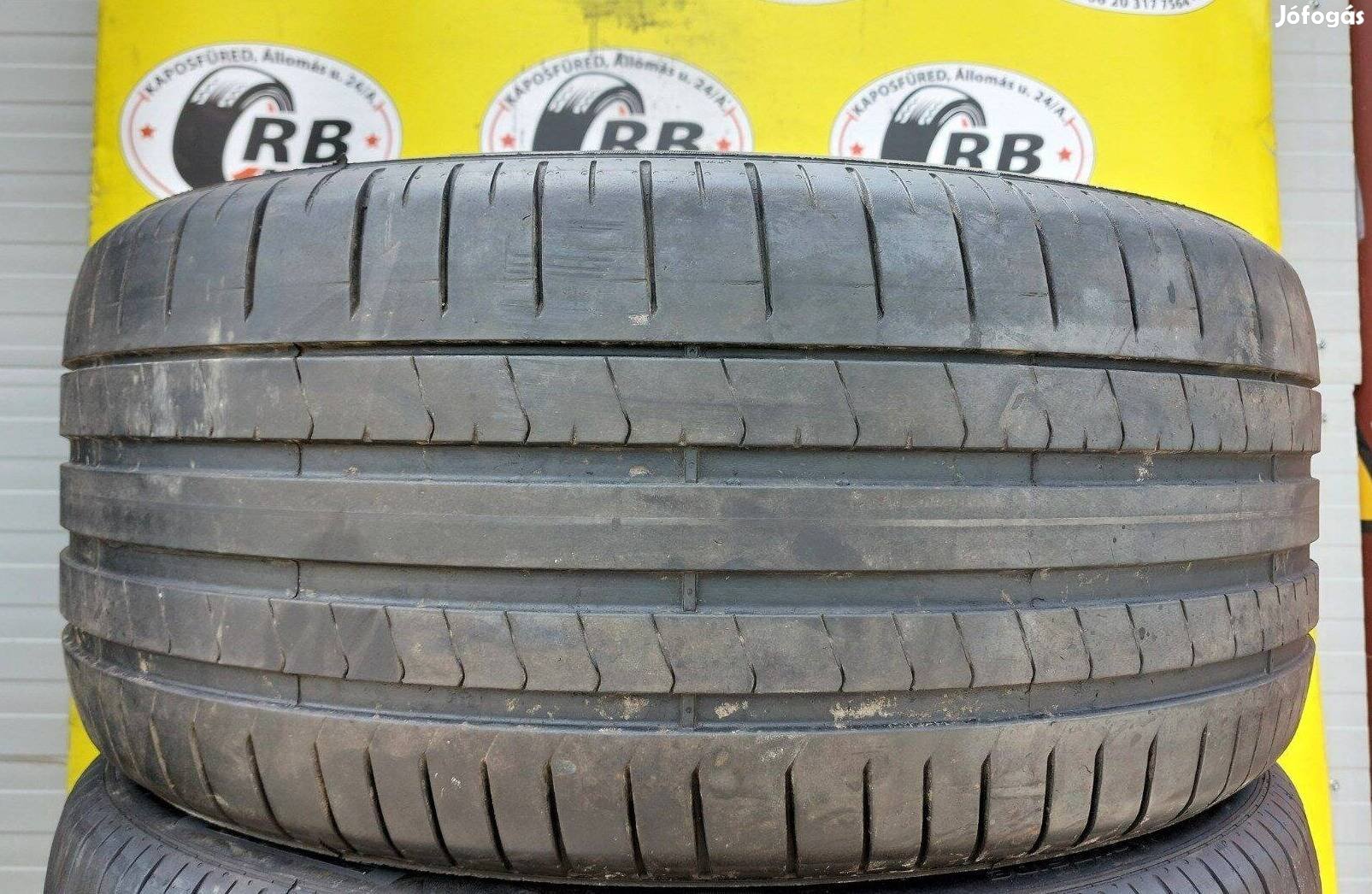 2db 285/40 r21 Pirelli Pzero TM,,Évjárat:2022,,5mm 25000ft/db