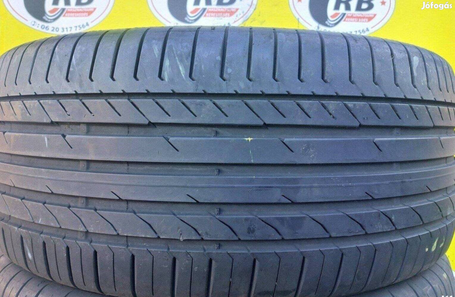 2db 285/45 r20 Continental nyári 2018 7mm, 37500ft/db