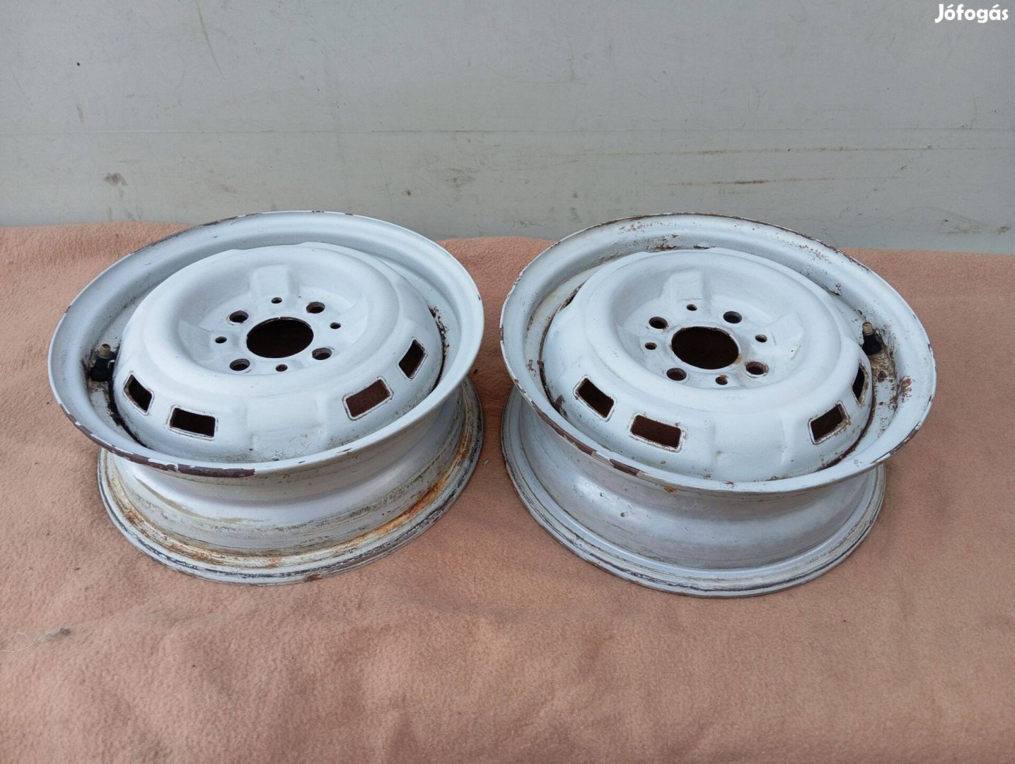 2db 4x98-as Zaztava, Fiat, Lada 13" felni acélfelni