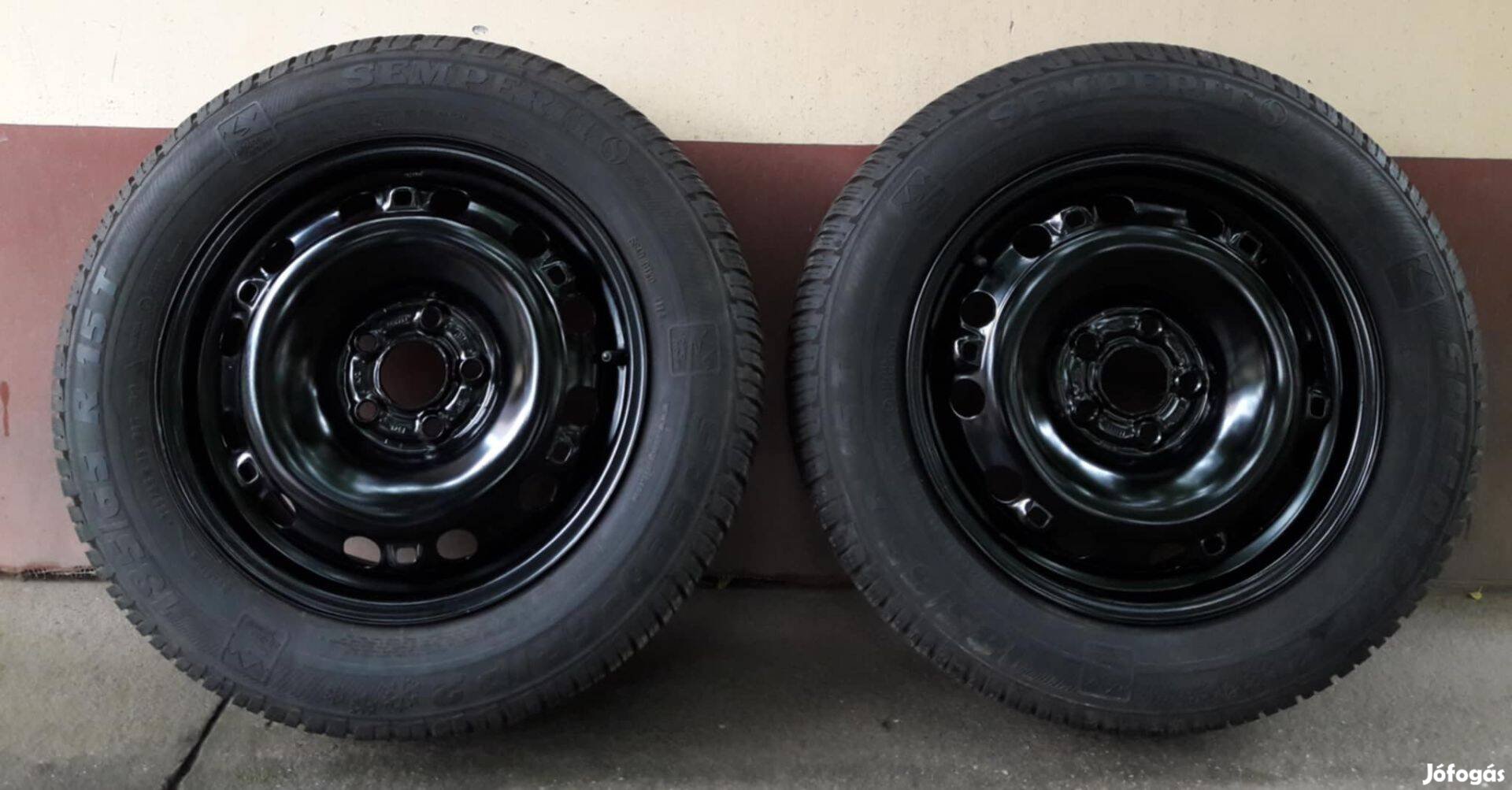 2db 6J/5x100 - 185/65R15 M+S téli kerék , VW Group
