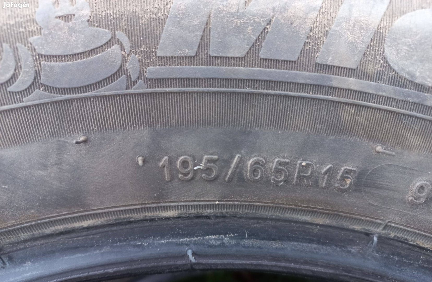 2db 80%-os Michelin 195/65 R15 téli gumi