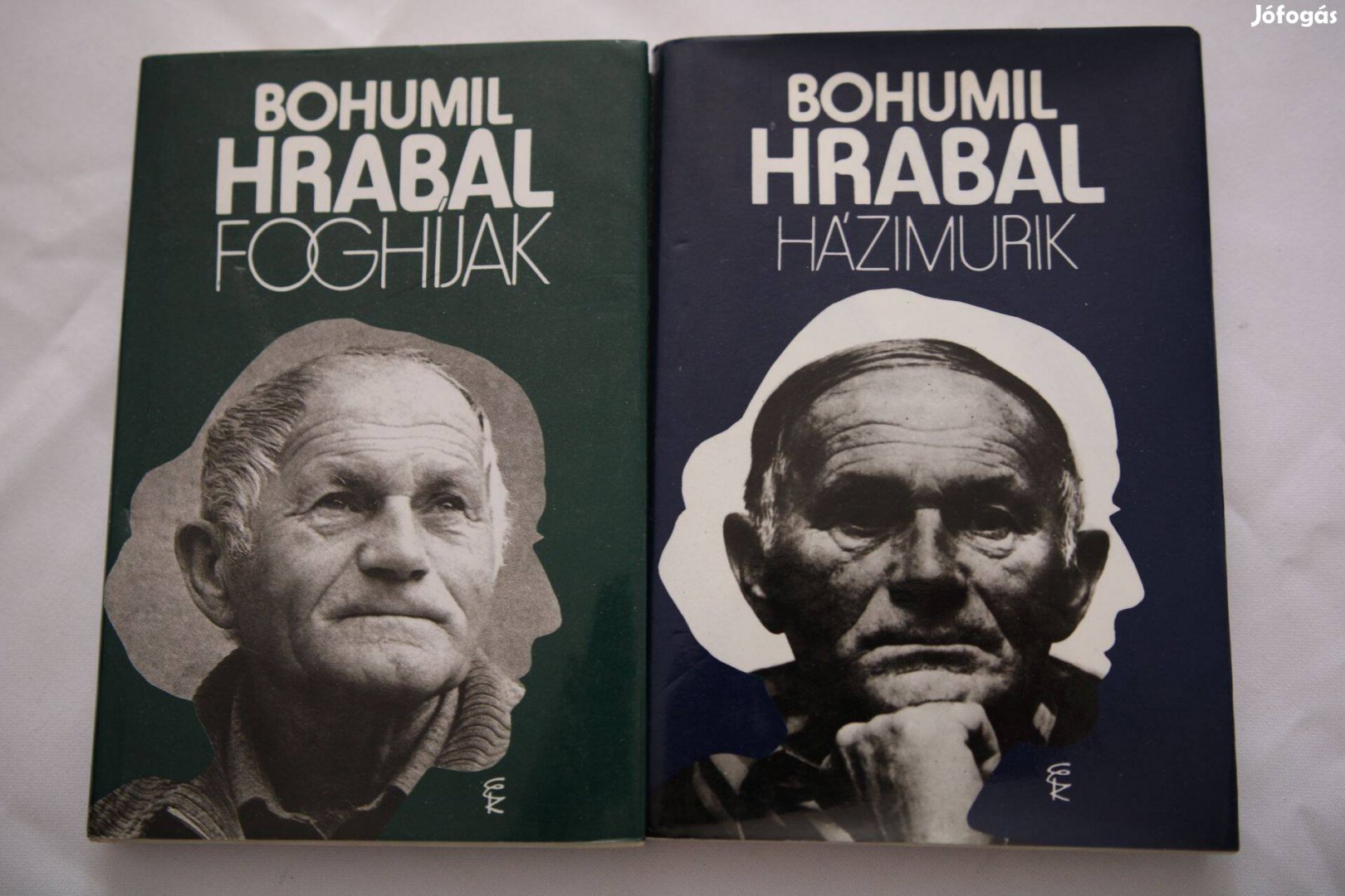 2db Bohumil Hraball könyv / ME17/ Házimurik /Európa Könyvkiadó 1992 A