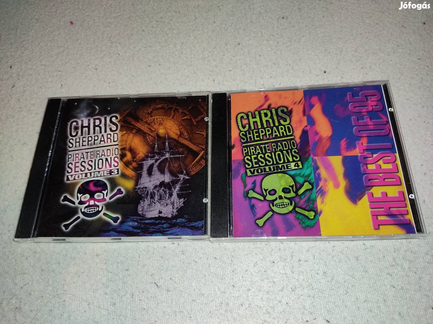 2db Chris Sheppard Pirate Radio Session Vol.3/Vol.4 Cdk egyben