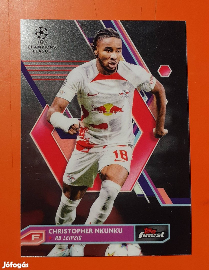 2db Christopher Nkunku Topps focis kártya