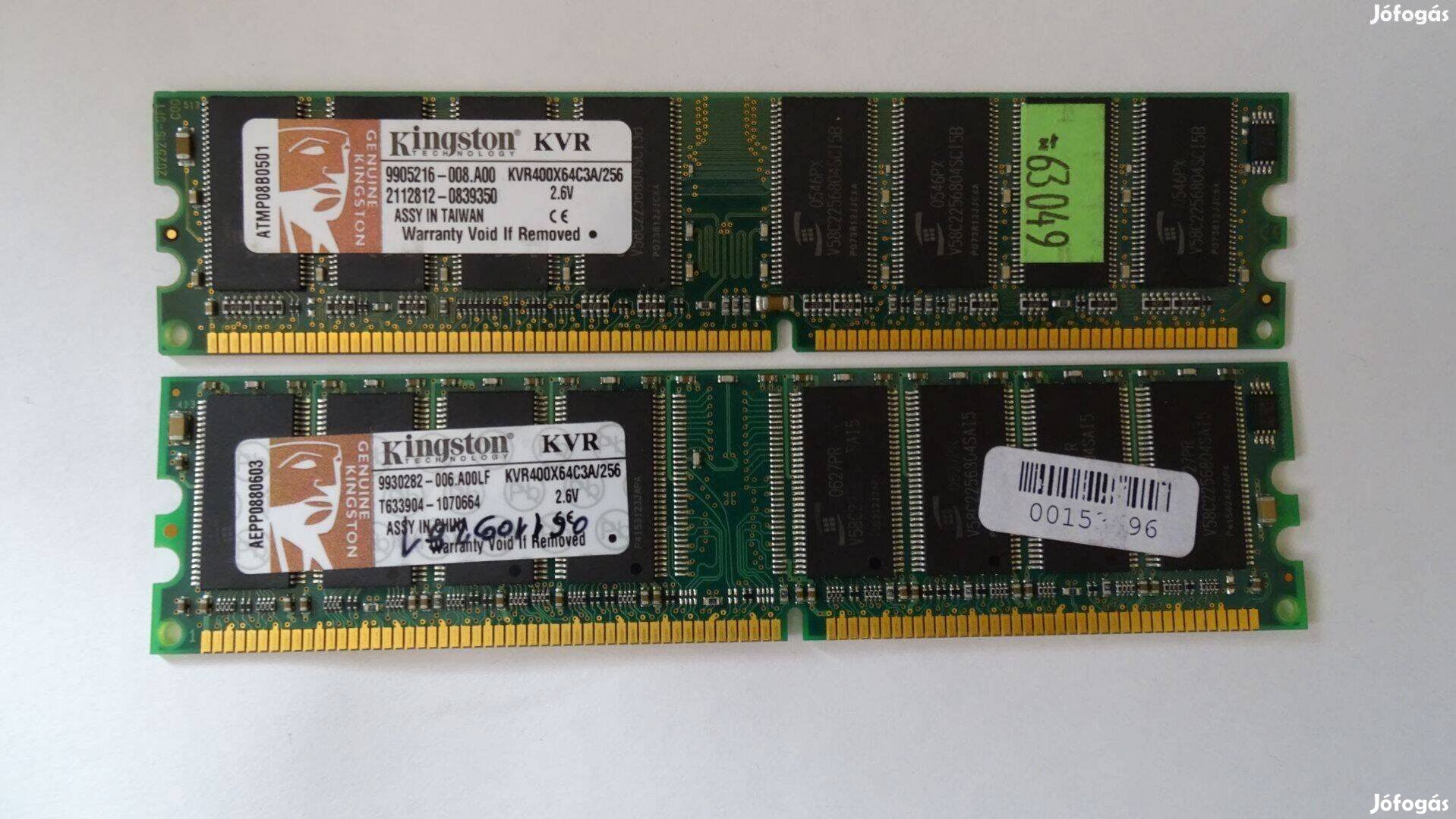 2db DDR 400MHz memória